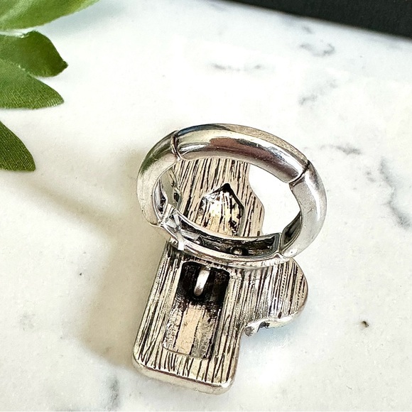 2/$30🌵 Tequila Especial Silver Turquoise Stone Adjustable Alcohol Southwestern - Picture 12 of 15